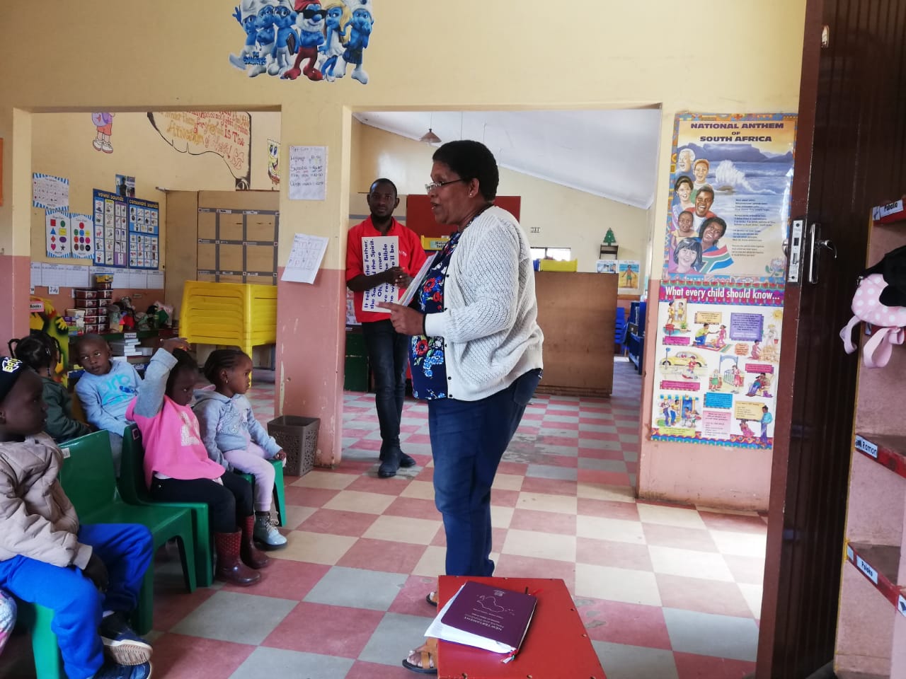 Practical training at CMI.