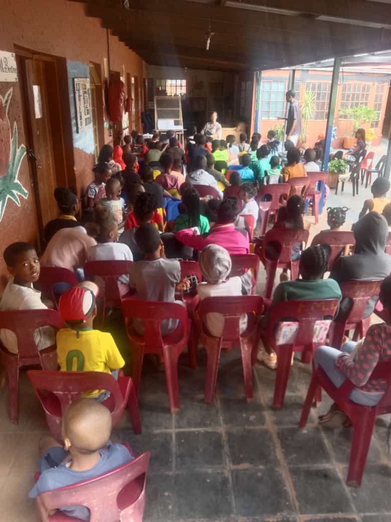 An Easter Party Club outreach.