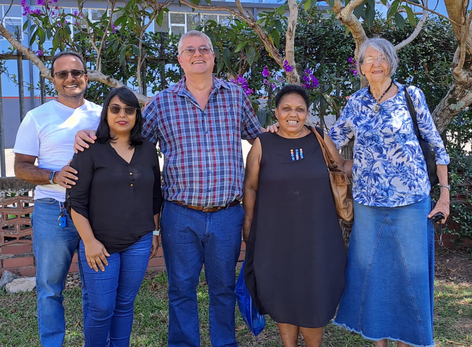 Aunt Rosemary is reaching children in Durban.