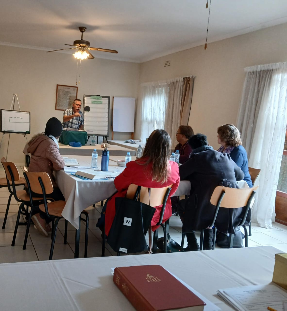 TCE2 training volunteers.