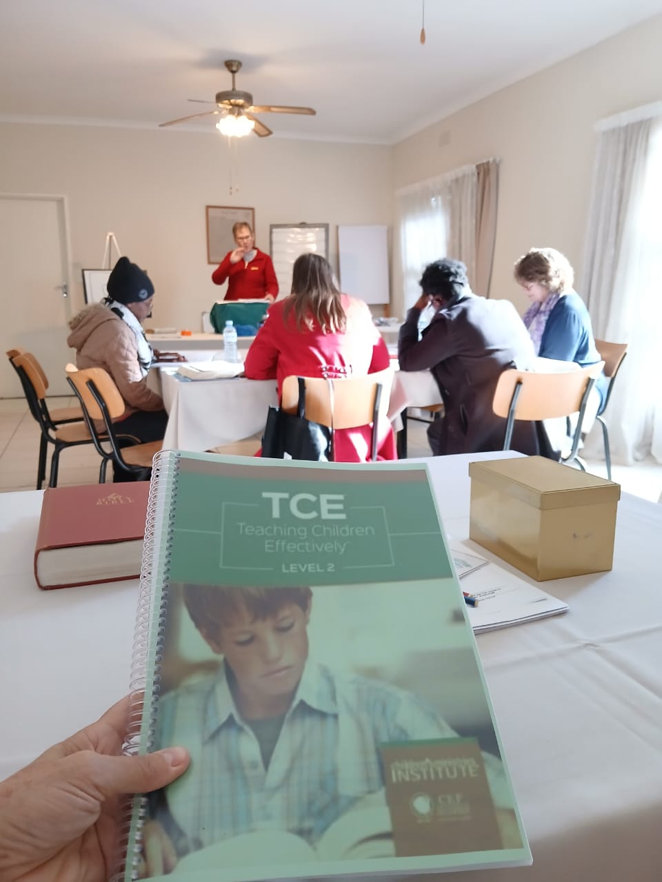 TCE2 training volunteers.